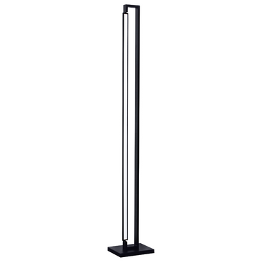 Metal and Acrylic LED Standing Lamp with Moveable LED Arm